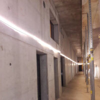 25m 48V Safeline LED-Lichtschlauch auf Trommel 200W 20000lm 5000K IP65  - Baustellenbeleuchtung Baulicht Lichtband LED Light-Strip LED Rope light