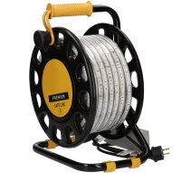 25m 48V Safeline LED-Lichtschlauch auf Trommel 200W 20000lm 5000K IP65  - Baustellenbeleuchtung Baulicht Lichtband LED Light-Strip LED Rope light